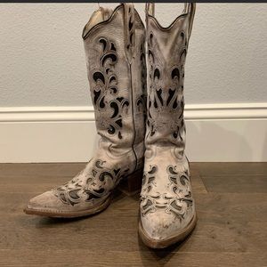 JB Dillon Western Cowboy Ladies Boots